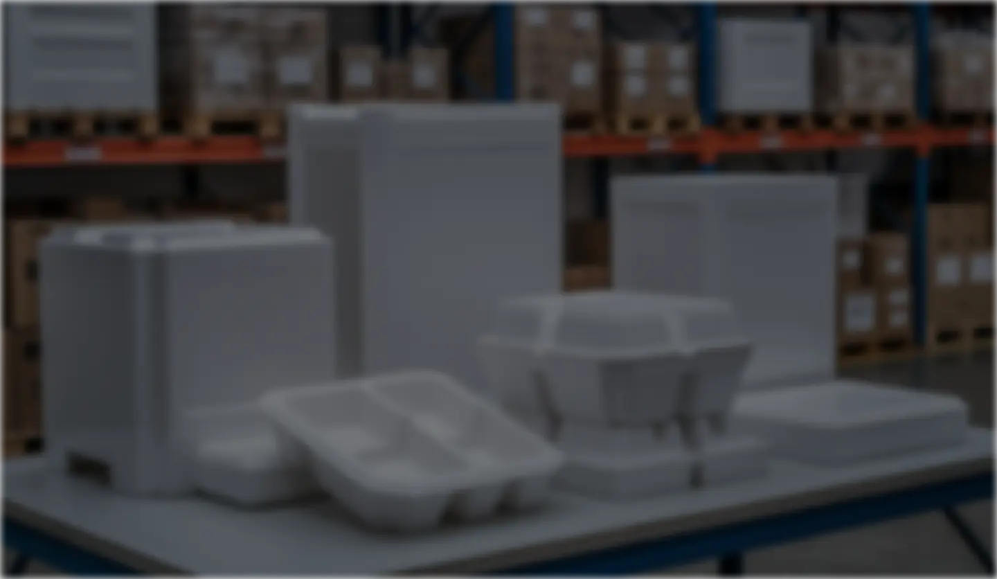 polystyrene background